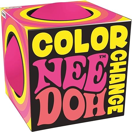 Schylling SC-CCSQ Change NEE DOH, Assorted Colours, 2.5 x 2.5 x 2.5 inches, for ages 3  years