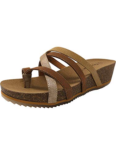 BEARPAW Women's Athena Thong Sandals