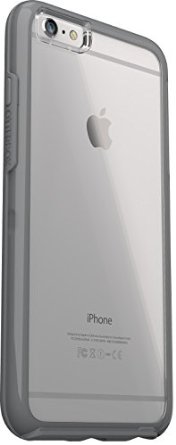 *NEW* OtterBox SYMMETRY CLEAR SERIES Case for iPhone 6 Plus/6s Plus (5.5" Version) - Frustration Free Packaging - GREY CRYSTAL (CLEAR/GUNMETAL GREY)