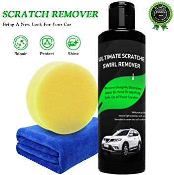 Randalfy Car Scratch Remover - Magic Car Scratch Remover, Scratch Removal for Cars with Polish & Paint Restorer Abrasive Compound, Swirl Remover, Water Spots, Light Scratch Removal for Cars