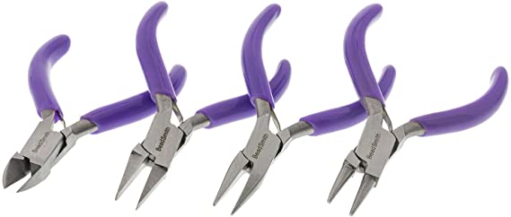 Beadsmith Micro Mini Jewelry Tool Kit - 4 Plier Set - So Small