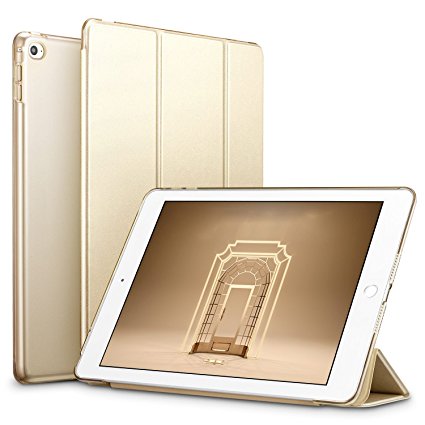 iPad Mini 4 Case (NOT for iPad Mini 1/2/3), ESR iPad Mini 4 Smart Case Cover Synthetic Leather and Translucent Frosted Back Magnetic Cover with Auto Wake & Sleep Function for Apple iPad Mini 4 (Champagne Gold)