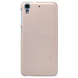 HTC Desire 626 case cover luckies2014 Nillkin Frosted Matte Shield Hard Cover Skin Case back cover  LCD Protector For HTC Desire 626  With original Nillkin retail box Golden