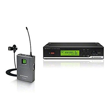 Sennheiser XSW 12-A XS Wireless Lavalier System - SK 20, ME2 and EM 10 Receiver - "A" 548-572 MHz