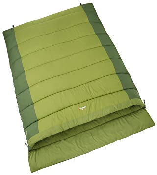 Vango Harmos Unisex Outdoor Double Sleeping Bag available in Treetops - Size 58 x 31 cm