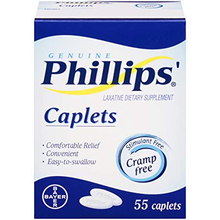 Phillips' Laxative Caplets (55-Count Box)