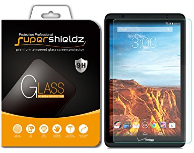 Ellipsis 8 Tempered Glass Screen Protector, Supershieldz Verizon Ellipsis 8 Screen Protector Ballistics Glass 0.3mm 9H Hardness, Anti-Scratch, Anti-Fingerprint, Bubble Free, Clear