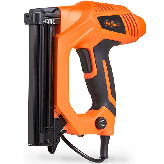 VonHaus 9A Electric Staple Gun & Nailer – Includes Staples & Nails –Suitable For Fabrics, Upholstery & Thin Woods