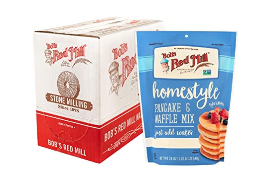 Bob's Red Mill Homestyle Pancake Mix, 24 Ounce (Pack of 4)