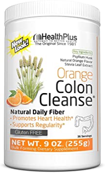 Colon Cleanse Stevia Orange Health Plus 9 oz Powder