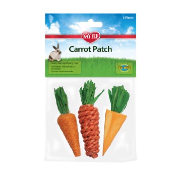 Kaytee 3 Count Chew Toy Carrot Patch Variety