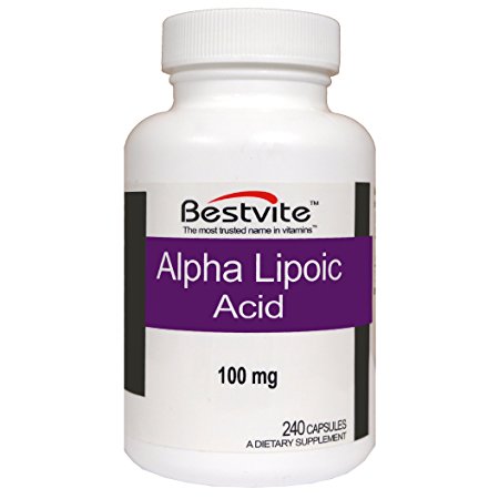 Alpha Lipoic Acid 100mg (240 Capsules)