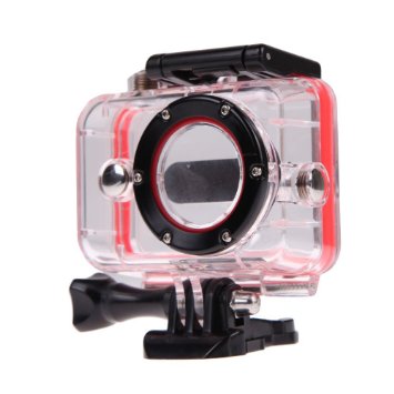 KINGMAK 40m Diving Waterproof Back Up Underwater Protective Housing Case Cover for Xiaomi Yi Sports Action Camera