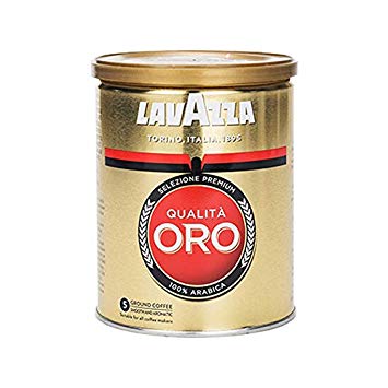 Lavazza Qualita Oro Espresso Ground Coffee, 8.8 oz