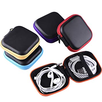 Universal EVA Zipper Headphone Headset Earphone Micro USB Cable Organizer Electronics Accessories Case Various USB, Mp3, Charge, Cable organizer Pouch