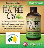 9733 Tea Tree Oil - 100 Pure ATTIA Certified Pharmaceutical Grade Essential Oil from Australia 4 oz - Superior Grade Especially For Skin Tags Acne Fungus Odor Lice Shampoo Antiseptic Eczema Cuts Burns and