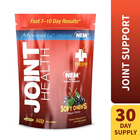 Redd Remedies - Joint Health Original, Helps Strengthen Connective Tissue and Cartilage, Black Cherry, 30 Soft Chews
