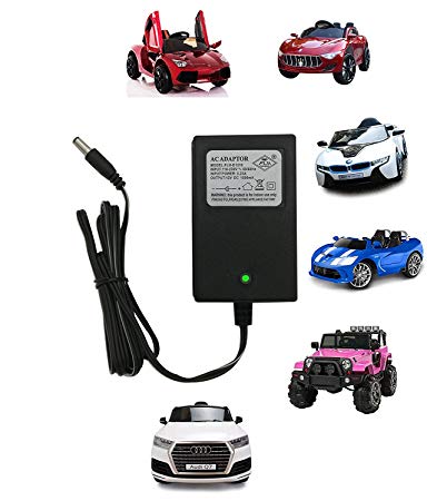 12V Kids Powered Wheel Charger, 12 Volt Battery Charger for Children's Electric Ride On Car Competiable with Audi BWM Mecerdes-Benz Battery Power