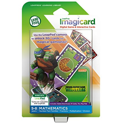 LeapFrog Teenage Mutant Ninja Turtles Imagicard Learning Game (Works With: LeapPad Platinum, LeapPad Ultra, LeapPad2, LeapPad3)