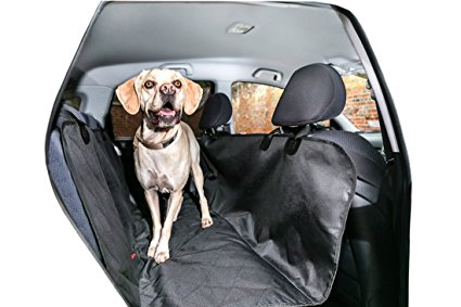 Dog Car Seat Cover Waterproof Luxury Quilted Protector And Hammock for Pets