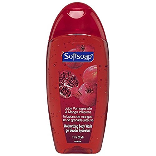 Softsoap Body Wash Pomegranate & Mango Influsions 2oz