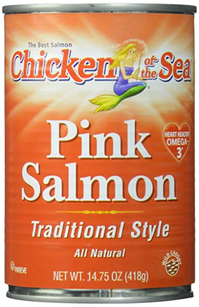 Chicken of the Sea Pink Salmon, Traditional, 14.75 oz
