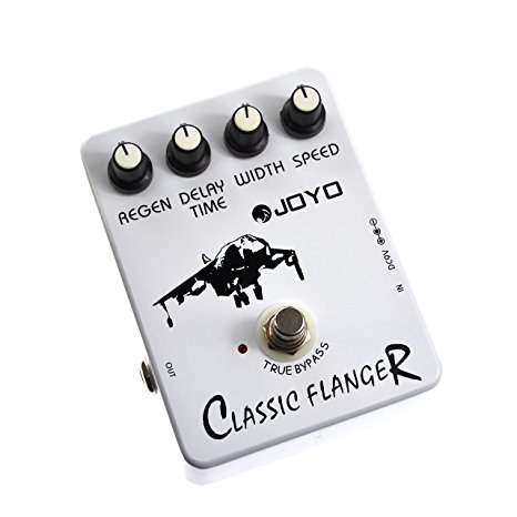Joyo JF-07 Classic Flanger Guitar Effect Pedal with BBD simulation circuit