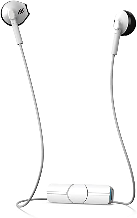 IFROGZ IN-TONE WIRELESS IN EAR HEADPHONES WITH MIC (White - IFITNW-WH0)