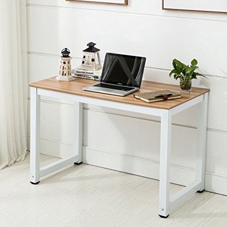 Mecor Computer Desk PC Laptop Table Work-Station Home Office Furniture Wood