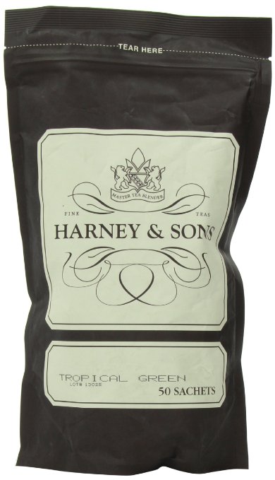 Harney & Sons Fine Teas Tropical Green - 50 ct Sachets