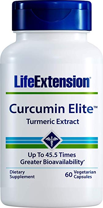 Life Extension Curcumin Elite Turmeric Extract, 60 Capsules