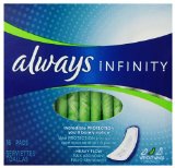 Always Infinity Heavy Flow Without Wings 16 ct