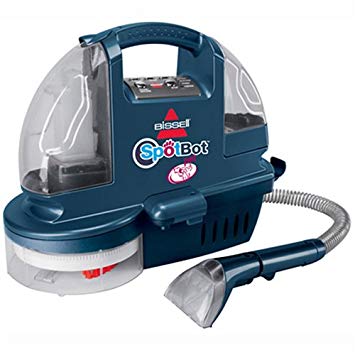 Bissell SpotBot Pet Hands-Free Compact Deep Cleaner, Blue Illusion, 1200A