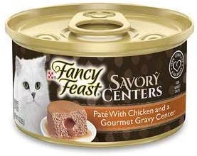 Fancy Feast 12-Pack Cans Savory Centers Chicken Canned Cat Food (12-3 OZ CANS)