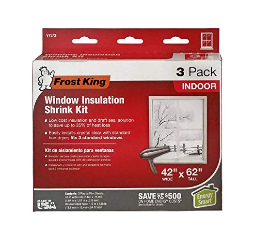 Frost King V73/3H Shrink Window Kit