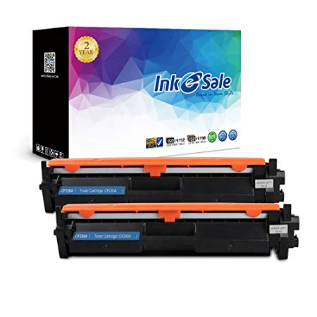 INK E-SALE Compatible Toner Cartridge Replacement for HP 30A CF230A(2-Pack), for use with Laserjet M203d M203dn M203dw Laserjet Pro MFP M227fdn M227fdw M227sdn with IC Chip