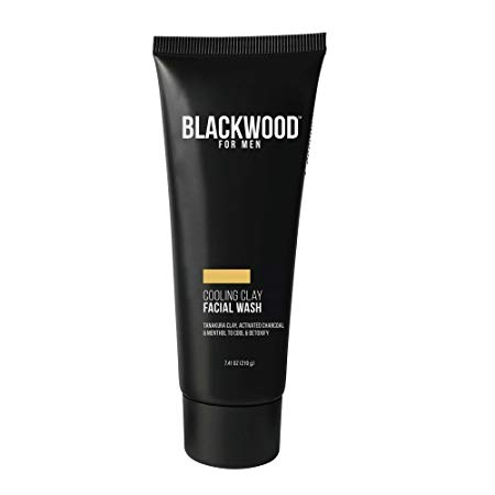 Blackwood For Men Cooling Clay Facial Wash Tube, 7.41 fl. oz.