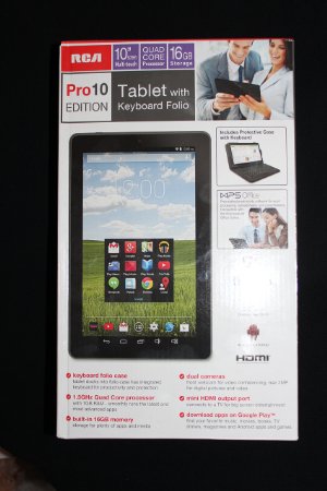 RCA 10 Inch Tablet with Bluetooth Keyboard