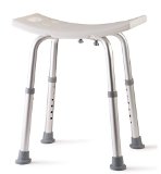 Dr Kays Adjustable Height Bath and Shower Seat Top Rated Shower Bench