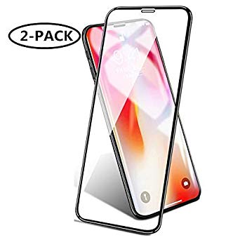 (2-Pack) Screen Protector Compatible for iPhone Xs MAX, Case-Friendly,HD Clarity, 9H Hardness,6.5 Inch
