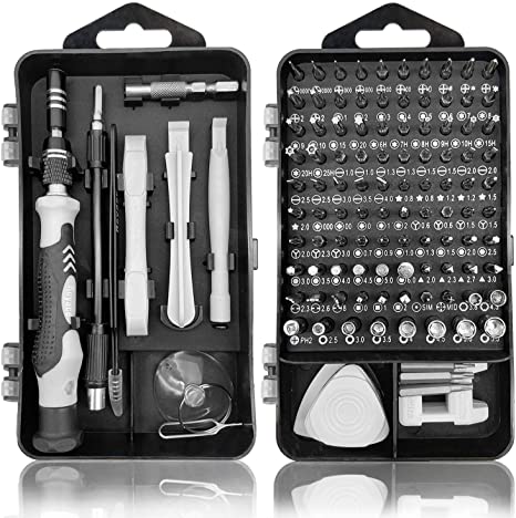 Royace Screwdriver Kit,119 in 1 Precision Screwdriver Set Mini Screwdriver Set Magnetic Computer Repair Tool Kit Pc Screwdriver Set with Case, Torx Set for Iphone,Electronics,Ps3s,Hobby Tools