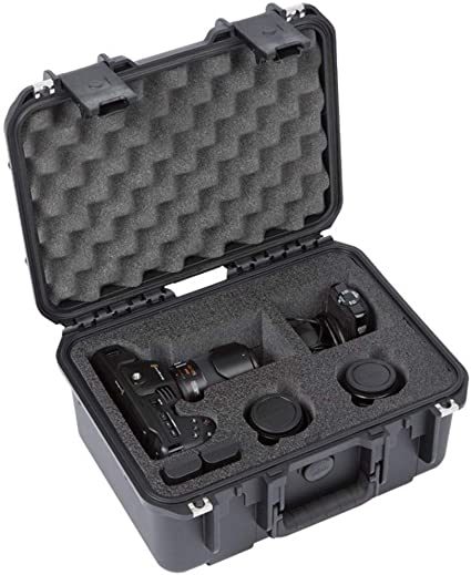 SKB iSeries 3i-1309 Military-Grade Waterproof Hard Case for BlackMagic Design Pocket Cinema Camera 4K & Accessories