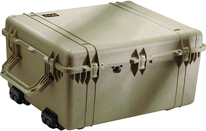 Pelican 1690 Case No Foam (OD Green)