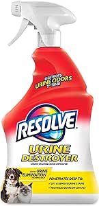 Resolve Pet Specialist Urine Destroyer Stain & Odor Remover, 32 Fl Oz