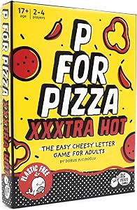 P for Pizza XXXXtra Hot | The Viral Game in a New Version | Travel Card Game, Perfect for Holidays, Camping and Birthdays