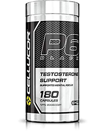 Cellucor P6 Extreme Black Capsules, G4, 180 count