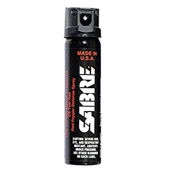 SABRE 3-IN-1 Pepper Spray - Advanced Police Strength - Magnum with Flip Top (4.36 oz)
