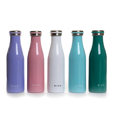 BINO 'Leche' Double Wall Vacuum Insulated Stainless Steel Water Bottle