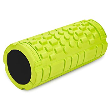 Andrew James EVA Foam Roller With Massage Trigger Points, for Yoga, Pilates and Gym Use, Physiotherapy and Rehabilitation - 2 Year Warranty - Available in Green and Pink