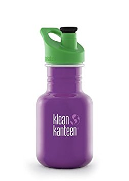 Kid Kanteen 12-Ounce Stainless Steel Bottle With Sport Cap